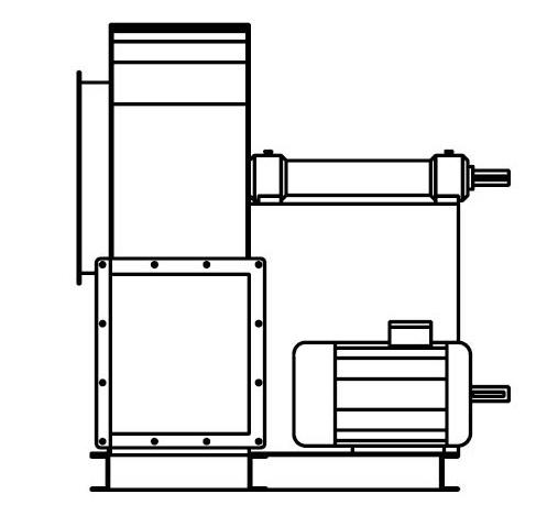 Ventilatore centrifugo a trasmissione - Esecuzione 12